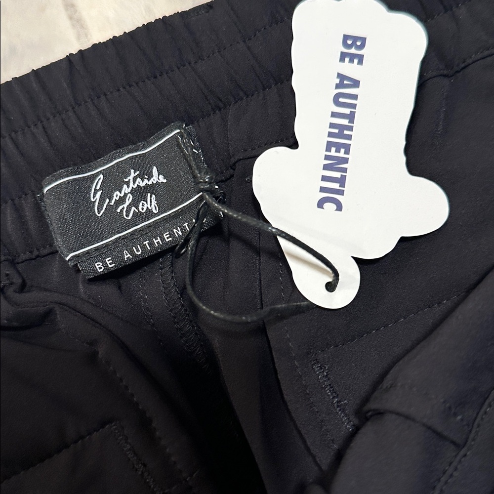 Men's Navy Jogger Pants - Picture 3 of 5